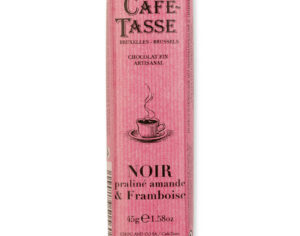 Barre de chocolat Noir & praliné Framboise Gourmandises Café Boulet