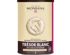 Chocolat en poudre – “Trésor de chocolat blanc” – 200g Chocolat Café Boulet