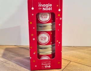 Coffret de Thé Magie de Noël – 3x25g Coffret Café Boulet