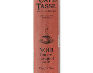 Barre de chocolat Noir fourrée Caramel Salé Gourmandises Café Boulet