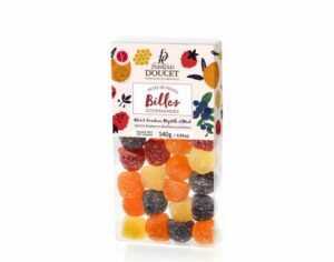 Billes Gourmandes de Pâtes de Fruits – 140g Gourmandises Café Boulet