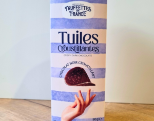 Tuiles Croustillantes – Chocolat Noir – 80g Gourmandises Café Boulet