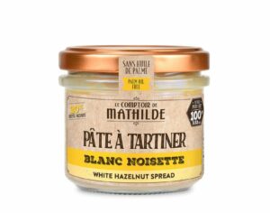 Pâte à tartiner – Blanc Noisette – 100g Gourmandises Café Boulet